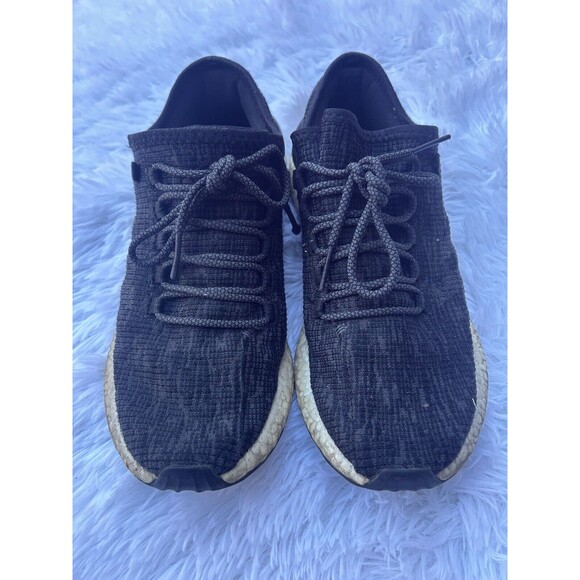 ADIDAS Size 8 Men’s Black Boost Running shoes - Picture 2 of 6